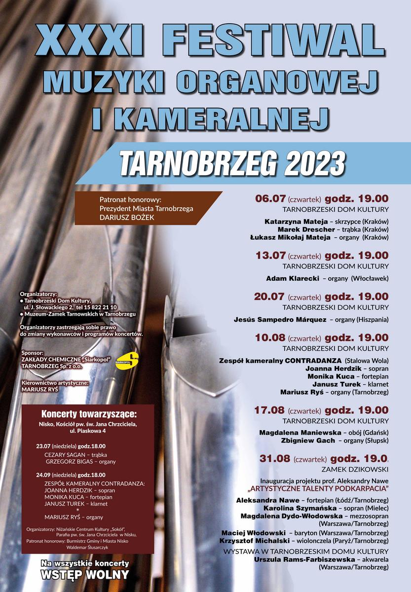 Rozpoczyna się XXXI Festiwal Muzyki Organowej i Kameralnej